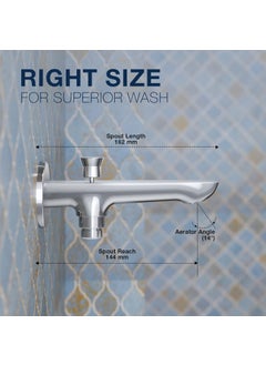 Kohler Kohler 27494IN-CP Brass Fore Arc Bath Spout with Diverter, Chrome Finish  - Image 4