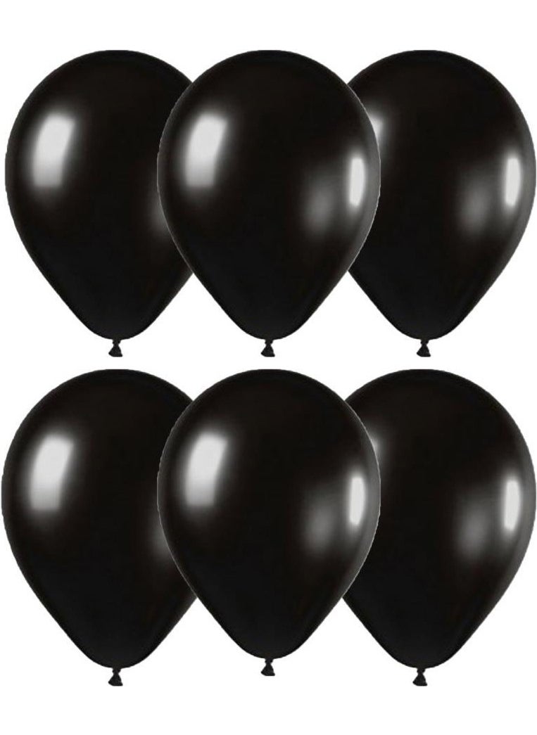 Metallic Balloon Imported 100 Pcs Black - pzsku/Z1FA06993F57947377D0EZ/45/_/1725725066/50ca33df-26b8-4f96-825a-b61932d428c9