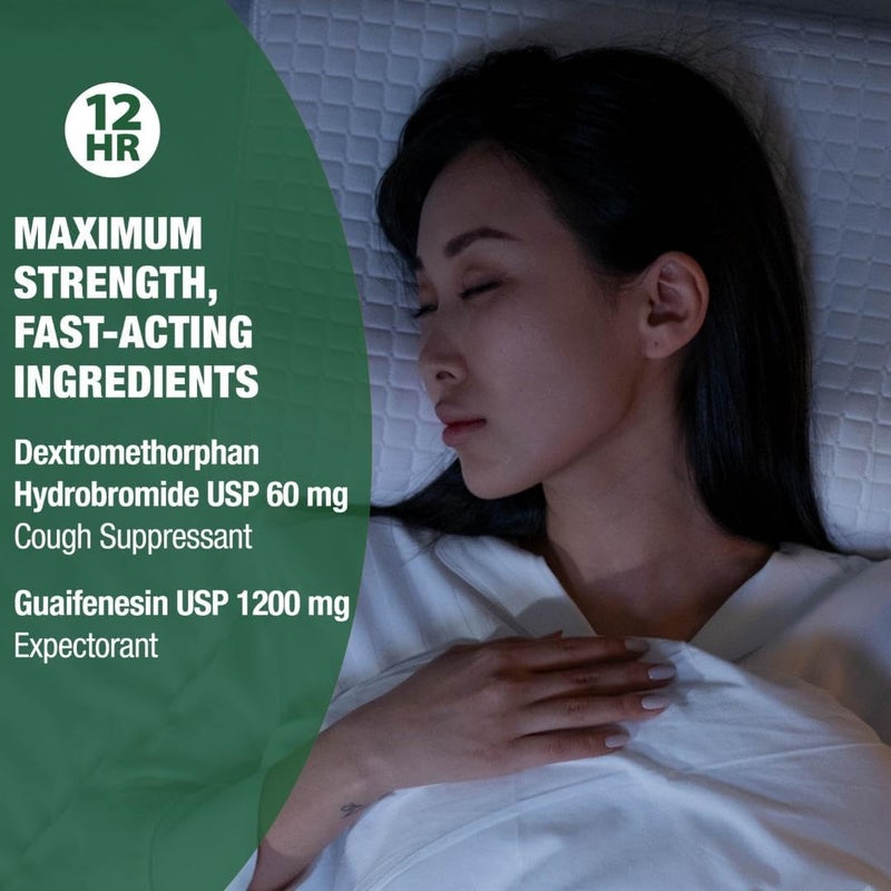 contac Cough Congestion Maximum Strength Controls Cough Thins and Loosens Mucus Guaifenesin Dextromethorphan HBr Extended Release Tablets 21 Count - Image 5