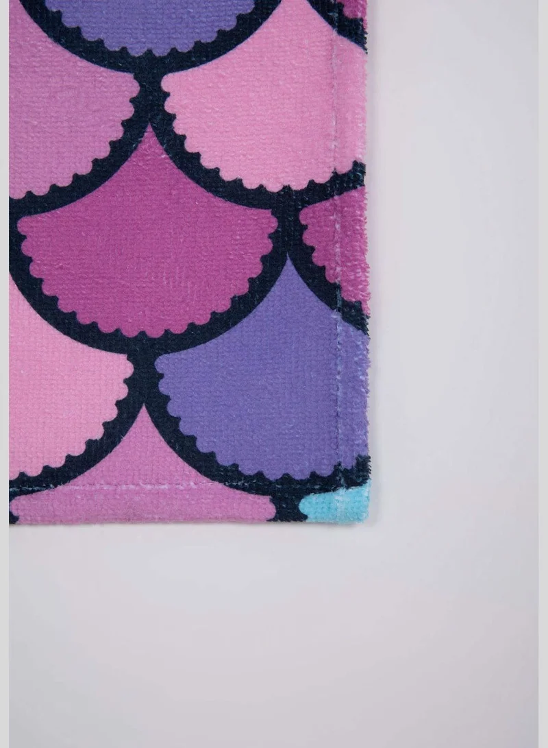 ديفاكتو Mermaid Print Beach Towel