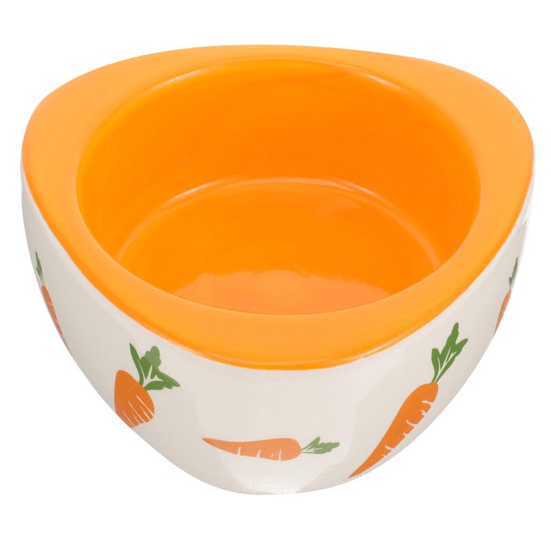 Ceramic Anti Tip Small Animal Food Bowl And Water Dish For Hamsters Guinea Pigs Rabbits - Image 2