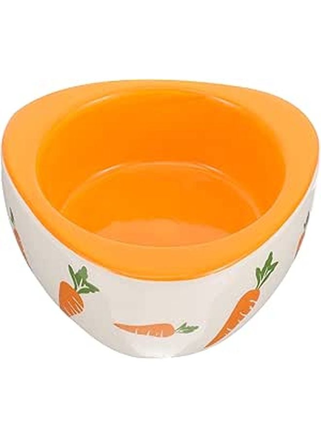 Ceramic Anti Tip Small Animal Food Bowl And Water Dish For Hamsters Guinea Pigs Rabbits - Image 1