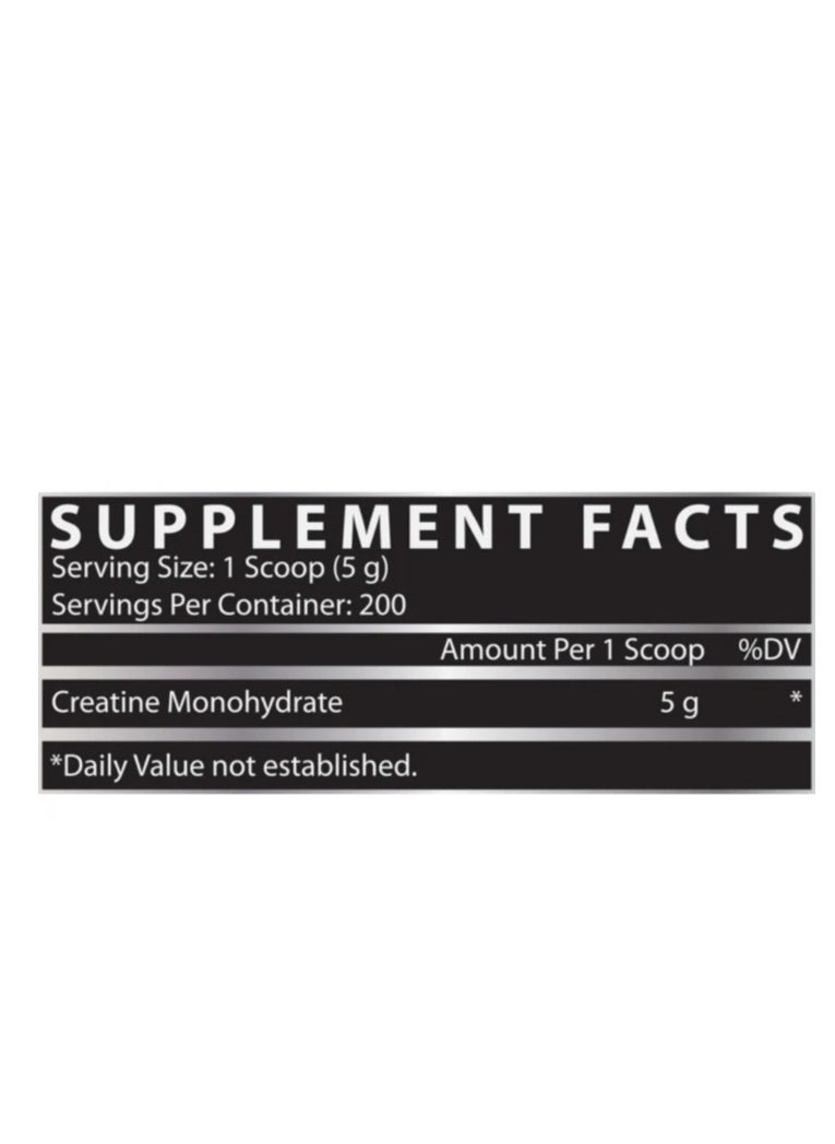 Nutrex Research - Creatine Monohydrate Pure Micronized Strength And Performance Powder Unflavored 2.2 lbs 1000 g - Image 1