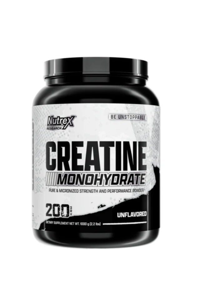 Nutrex Research - Creatine Monohydrate Pure Micronized Strength And Performance Powder Unflavored 2.2 lbs 1000 g - Image 1