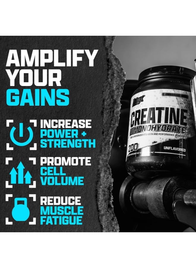 Nutrex Research Creatine Monohydrate Pure Micronized Strength And Performance Powder Unflavored 2.2 lbs 1000 g - Image 5