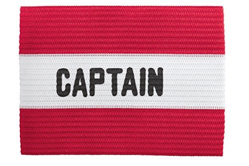 Kwik Goal Adult Captain Arm Band, Red - Image 1
