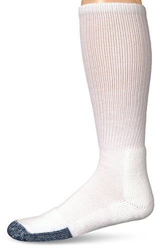 Thorlos Unisex B Basketball Thick Padded Over the Calf Sock, White, XLarge - Image 2
