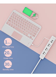 Apera Gn-62 Wireless Bluetooth Keyboard Mouse Set Ultra Thin Portable English Q Keyboard  - Image 3