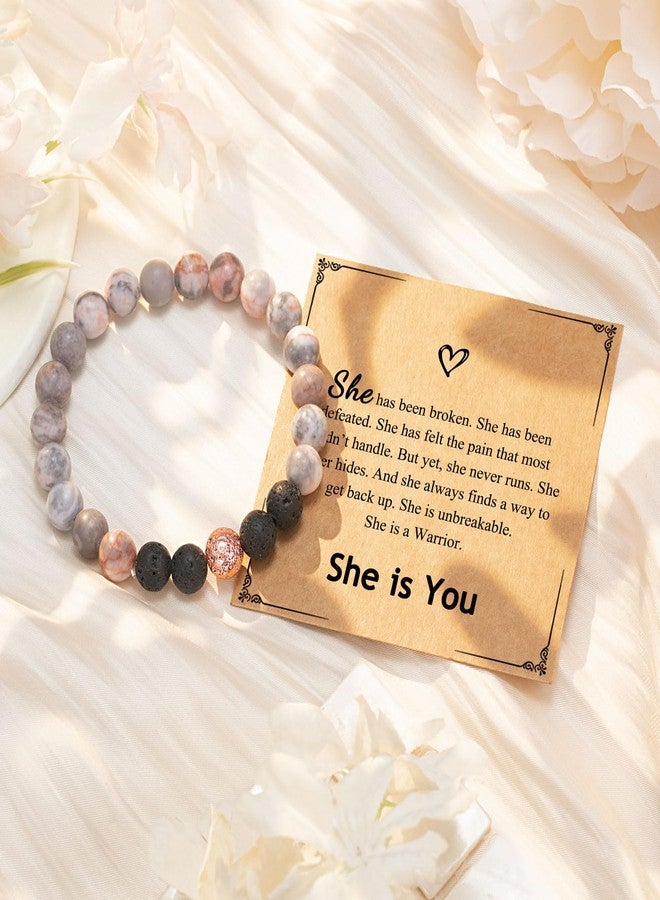 UPROMI Inspirational Gifts for Women, Inspirational Bracelets Get Well Soon Feel Better After Surgery Recovery Gifts, Self Care Stress Relief Healing Cancer Gifts for Women Encouragement - Image 5