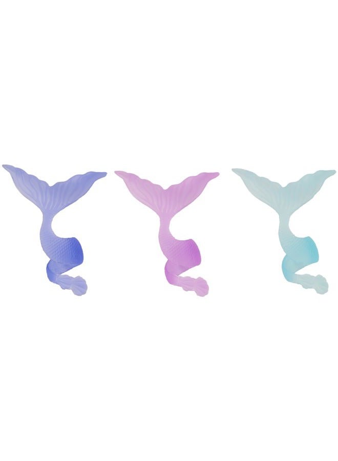 DecoPac Mermaid Tail Wrap Cupcake Rings, Cake Toppers, Multicolored Food Safe Decorations For Parties– 24 Pack - Image 5