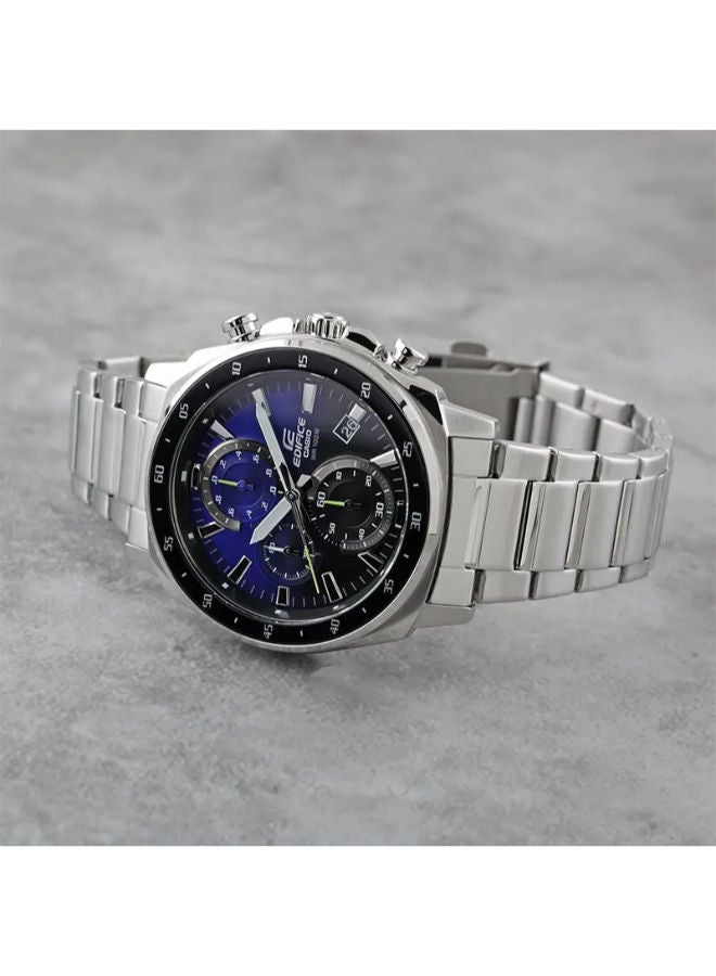 CASIO Stainless Steel Chronograph Watch EFV-600D-2AVUDF - Image 2