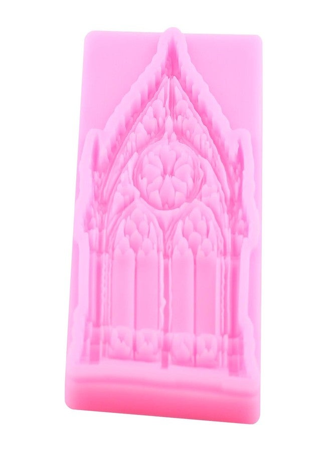 RFGHAC Gothic Windows Fondant Silicone Mold for Cake Decorating Cupcake Topper Candy Chocolate Sugar Gum Paste Polymer Clay - Image 3