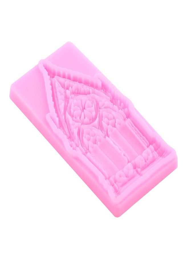 RFGHAC Gothic Windows Fondant Silicone Mold for Cake Decorating Cupcake Topper Candy Chocolate Sugar Gum Paste Polymer Clay - Image 5
