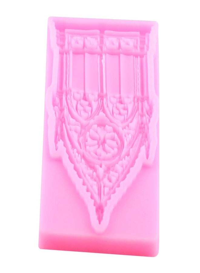 RFGHAC Gothic Windows Fondant Silicone Mold for Cake Decorating Cupcake Topper Candy Chocolate Sugar Gum Paste Polymer Clay - Image 4