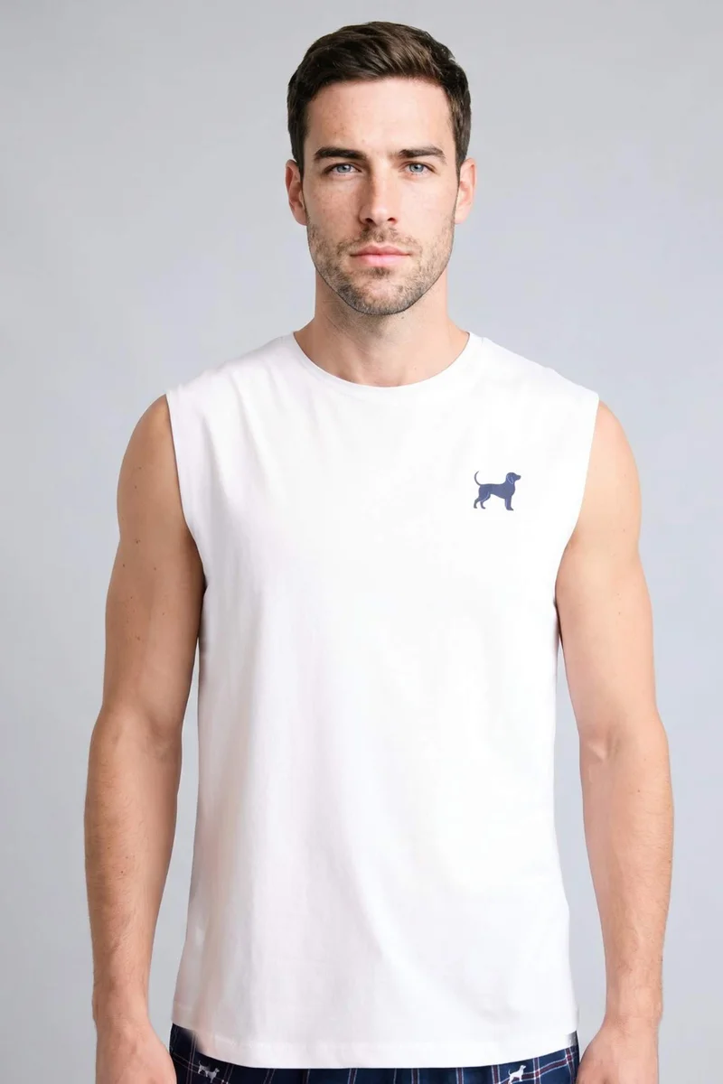 Defacto  Boxy Fit Tank Top Swim Shorts 2 Piece Set  | Best Price UAE