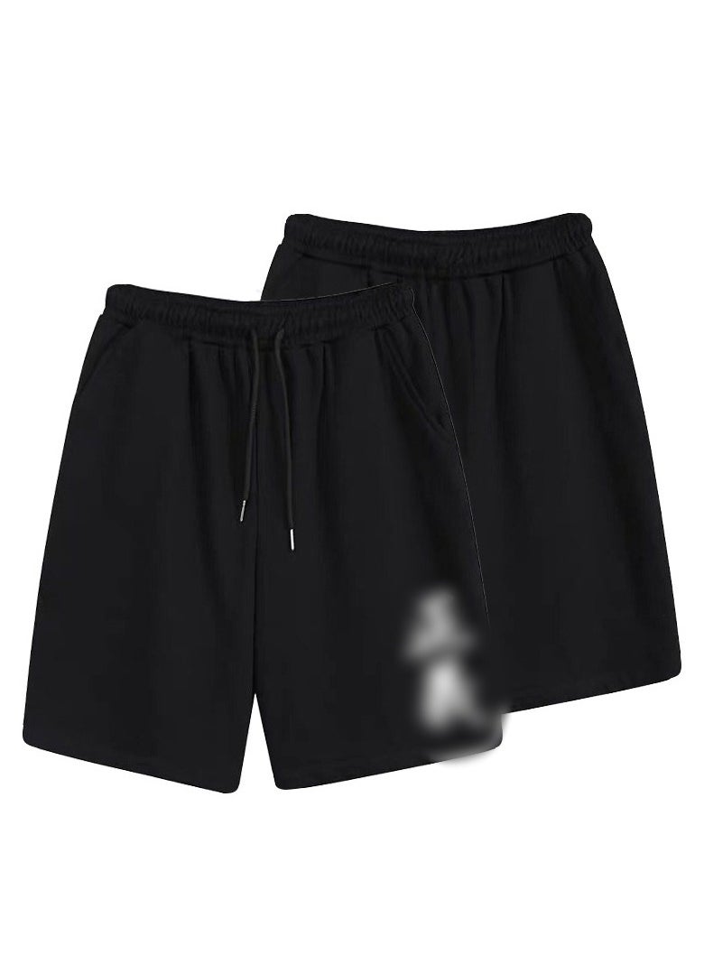 KUYING Summer One Piece Micro Elastic Loose Sports Shorts  - Image 1