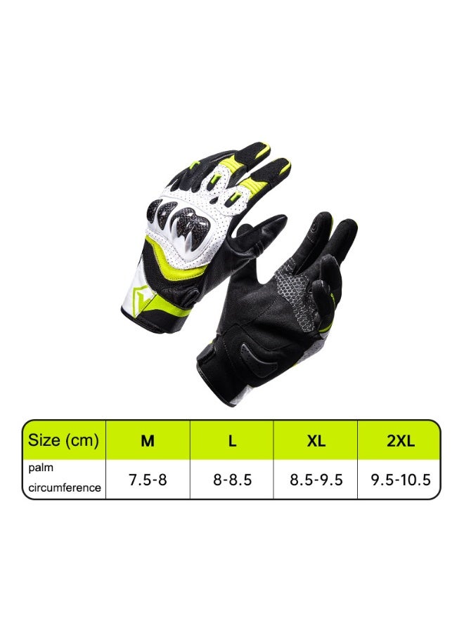 سولايت قفازات ركوب الدراجات النارية Sulaite G7 ترقية 3K ألياف الكربون مكافحة السقوط مزدوجة إصبع شاشة لمس إصبع كامل ونصف إصبع قفازات السفر الدراجات النارية - Image 5