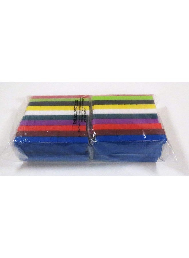 hand2mind hand2mind Interlocking UniLink Math Linking Cubes, Plastic Cubes, Color Sorting, Connecting Cubes, Math Manipulatives, Counting Cubes for Kids Math, Math Cubes, Counters for Kids Math (Set of 1000) - Image 4
