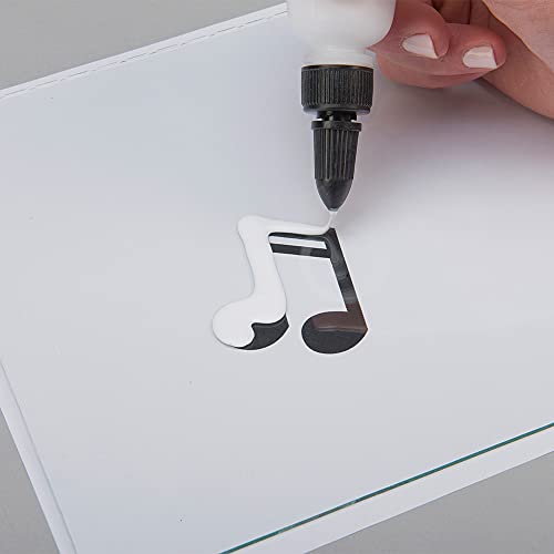 Polyform Liquid Sculpey Liquid Polymer Oven-Bake Clay, Classic Sampler Pack, Three 1 oz. bottles included, White, Black and Clear colors, Great for jewelry, holiday, DIY - Image 3