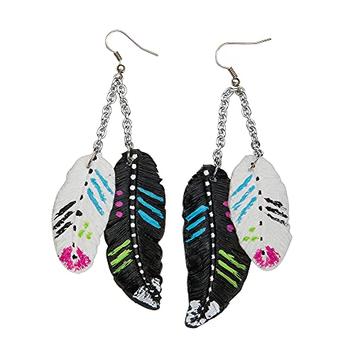 Polyform Liquid Sculpey Liquid Polymer Oven-Bake Clay, Classic Sampler Pack, Three 1 oz. bottles included, White, Black and Clear colors, Great for jewelry, holiday, DIY - Image 5