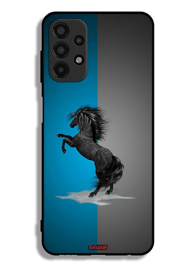 Tolwak Samsung Galaxy A13 4G Protective Case Cover Horse Art - Image 1