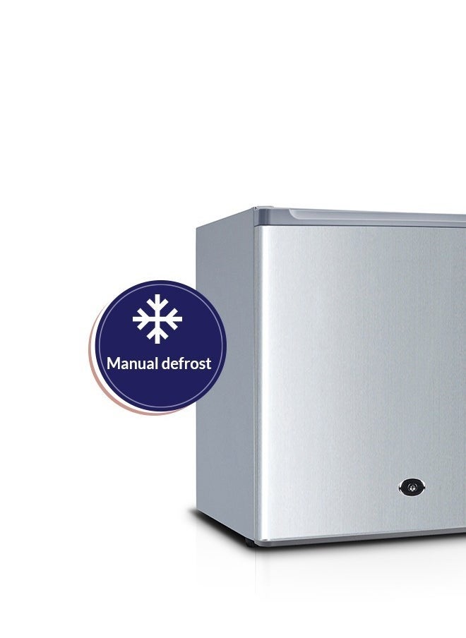 Arrow 46LTR Mini Refrigerator DEFROST, 1.6 CU.FT| Energy Saving | 7 years Compressor warranty | Silver color | Model Name: RO1-69LS  - Image 5