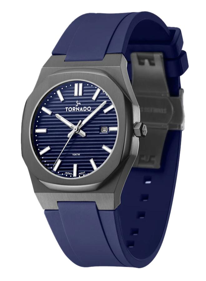 TORNADO Men's Silicone Analog Watch T22002-XSNN - 40 mm - Image 2