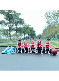 EBMINI Slam Dunk Xiangbei Five Tigers Bench Legion Handmade Doll Car Ornament 