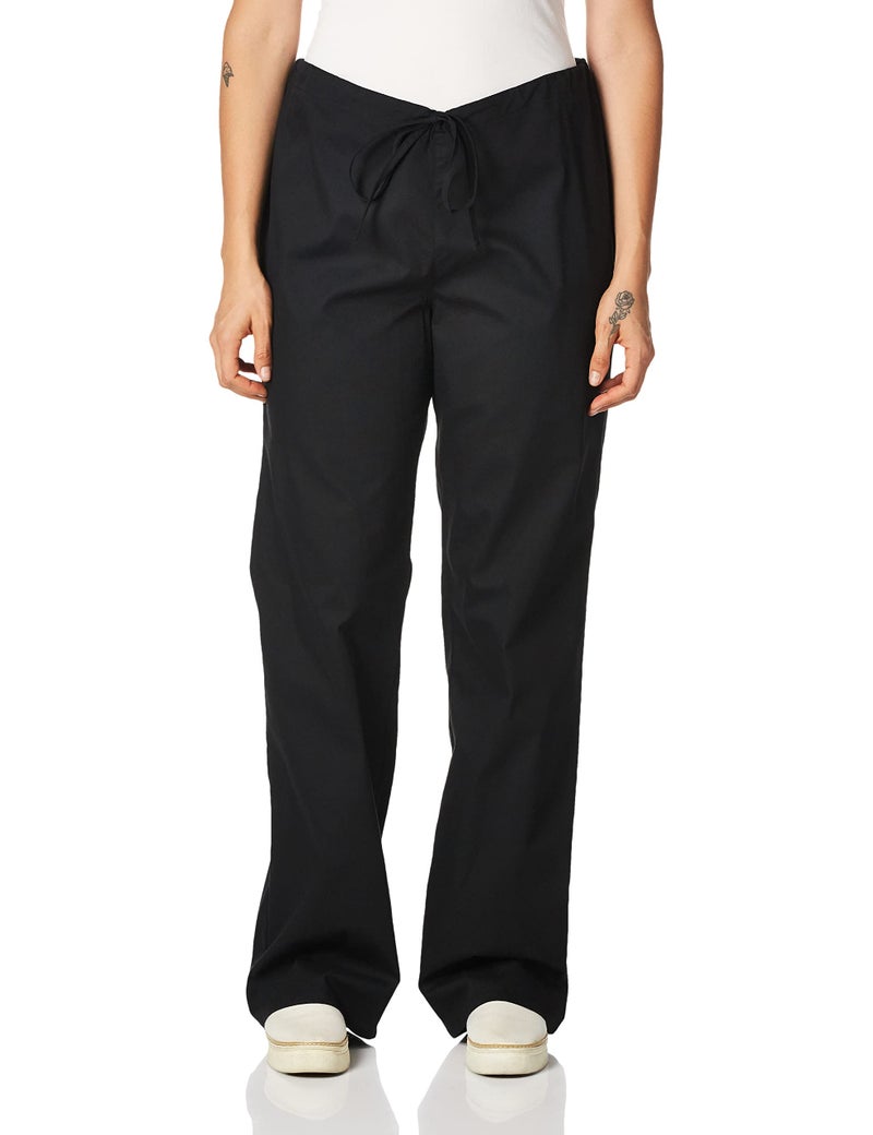 Dickies Mens Drawstring Scrub Pant Black XXLarge