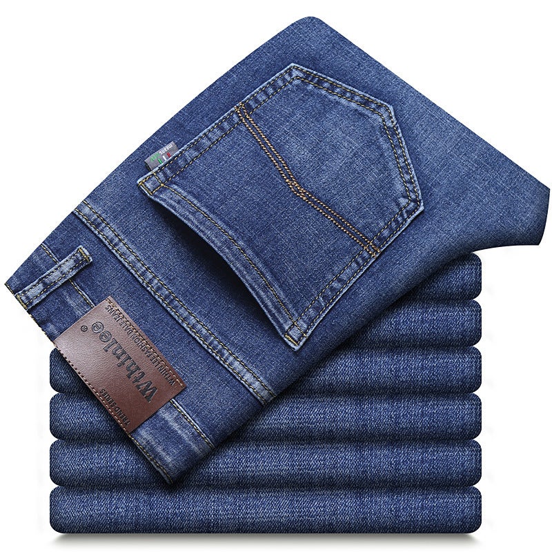 Unisex Casual Daily Denim Jeans - Image 5
