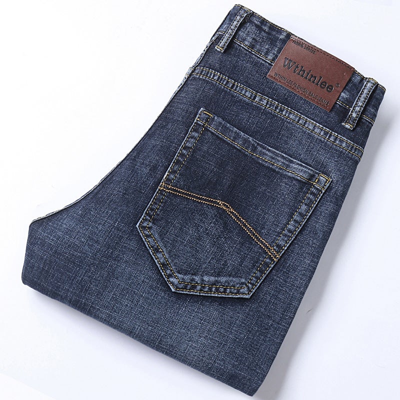 Unisex Casual Daily Denim Jeans - Image 4