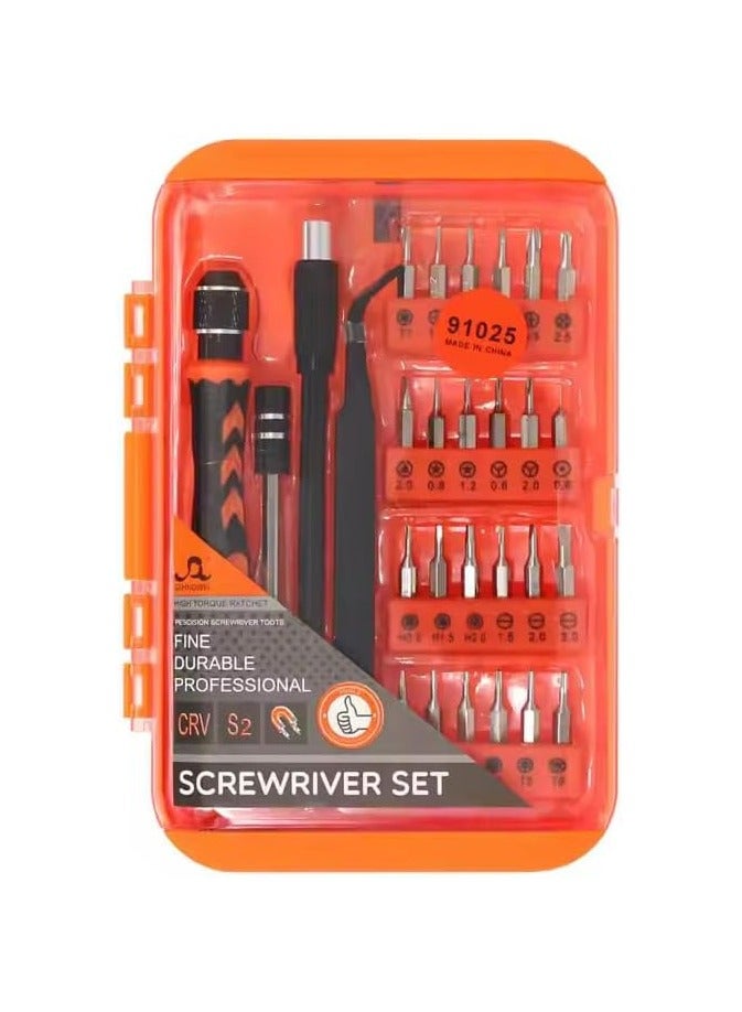 28-Piece Precision Mechanical Screwdriver Set - Image 1