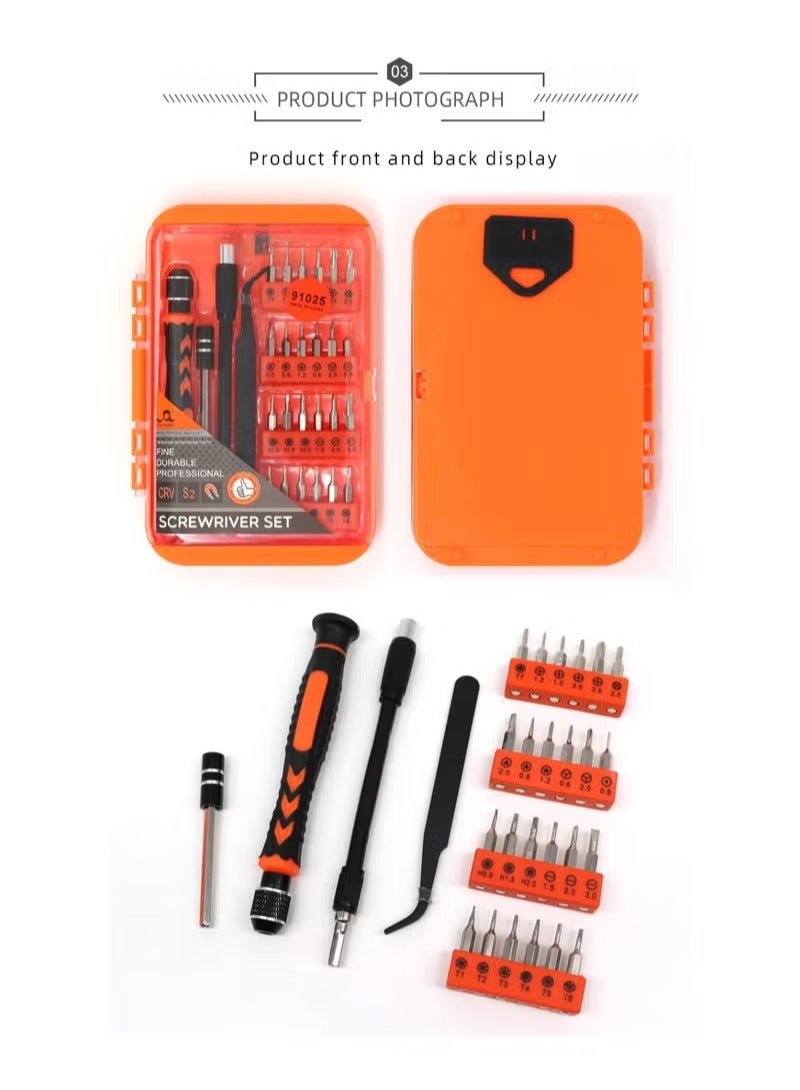 28-Piece Precision Mechanical Screwdriver Set - Image 2