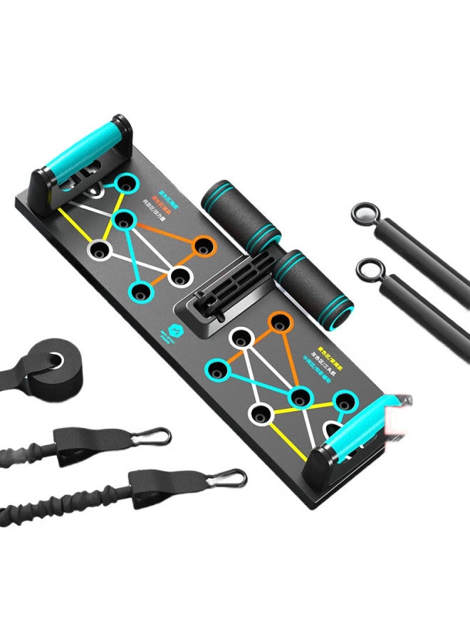 MIKE Push-Up Stand, Training Board, Sit-Up Assist Device, Squat And Bench Press Aid, Home Fitness Equipment Set - Image 2