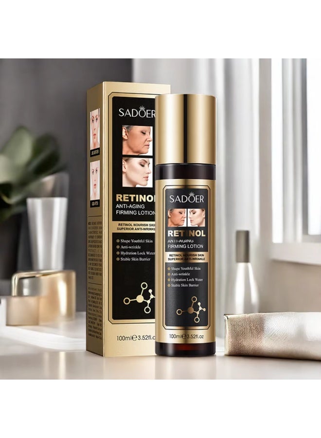 SADOER Retinol Toner Anti-Aging Whitening Moisturizing Repair Anti-Wrinkle 100ml - Image 5