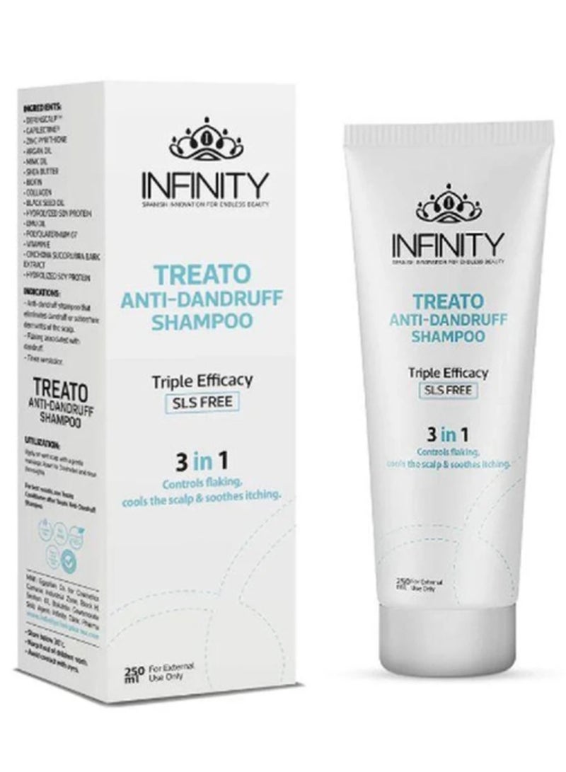 Infinity Treato Anti Dandruff Shampoo - 250 Ml