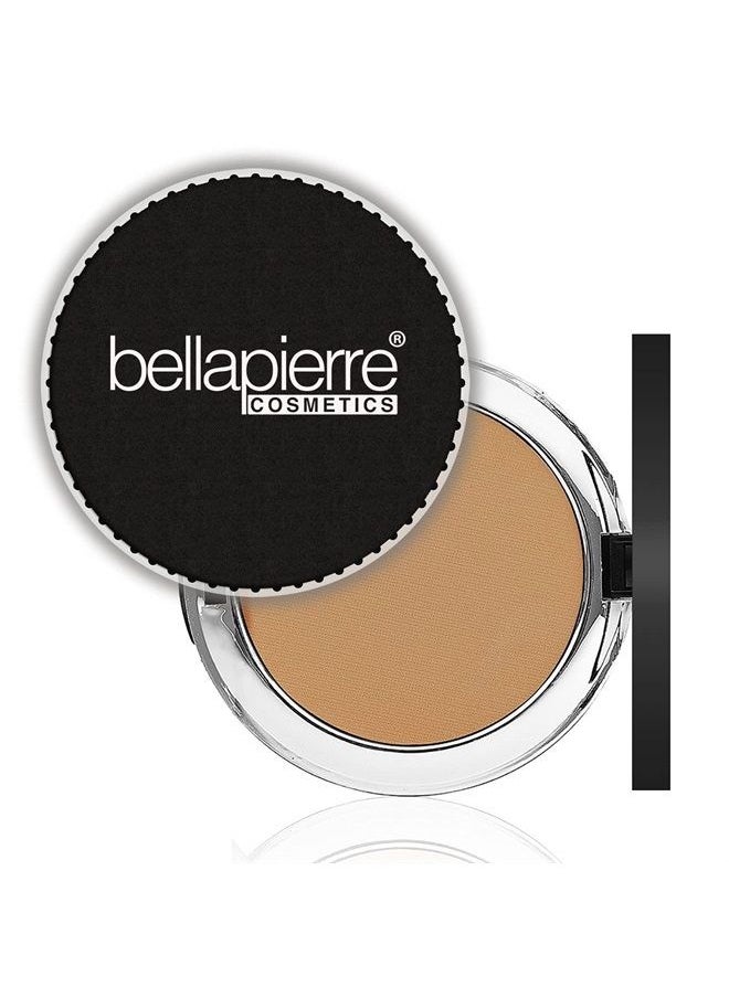 BellaPierre Compact Mineral Foundation SPF 15 | Vegan & Cruelty Free | Full Coverage | Hypoallergenic & Safe for All Skin Types | Oil & Talc Free - 0.35 Oz - Café  - Image 1