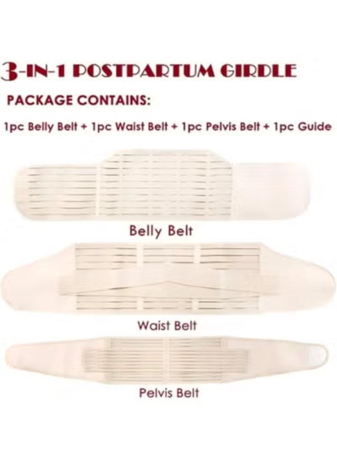 Multifunctional Postpartum Support Belt for Women, Adjustable Abdominal Waist and Back Support Wrap for Comfortable Recovery After Pregnancy - Image 5
