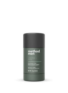 Method Method Men Deodorant, Aluminum Free Deodorant, Juniper & Sage, 2.65 OZ. (2 Pack)  - Image 2