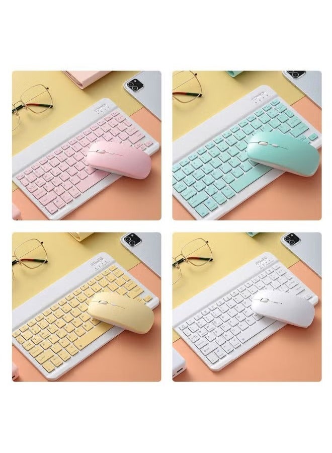 MIGOFAST Bluetooth Keyboard and Mouse Combo Ultra Slim Portable Compact Wireless Mouse Keyboard Set for IOS Android Windows Tablet Phone iPhone iPad Pro Air Mini - Image 5