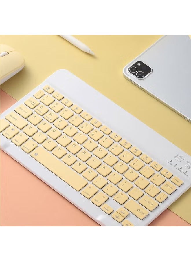 MIGOFAST Bluetooth Keyboard and Mouse Combo Ultra Slim Portable Compact Wireless Mouse Keyboard Set for IOS Android Windows Tablet Phone iPhone iPad Pro Air Mini - Image 3