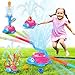 VATOS 4 in 1 Turtle Water Sprinkler for Kids Outdoor Toys with Snail SplashRing TossCatch Ball Game Hurdle Play360Roating Spray Summer Fun Backyard Garden Lawn for Toddlers Kids Girls 38 - Image 3