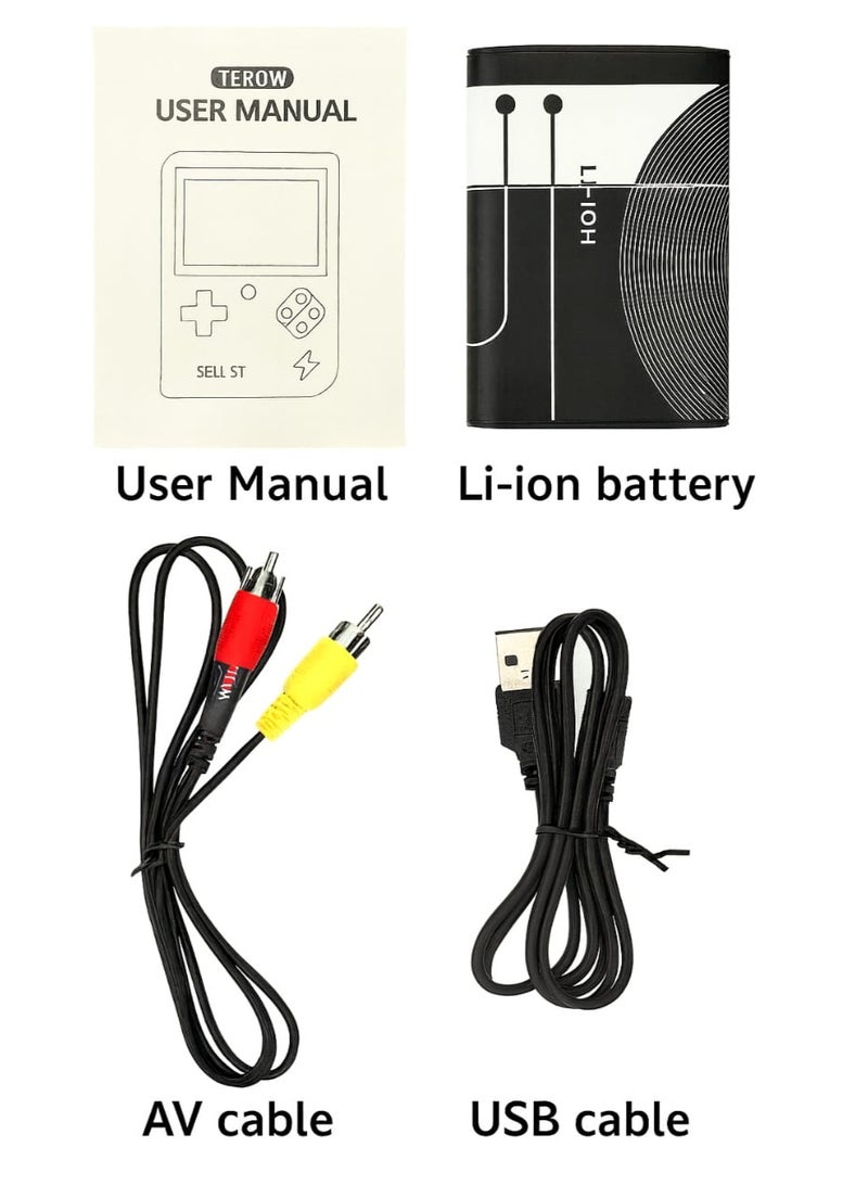SUP 400-in-1 Portable Retro Handheld Console with 3" Color Screen & Rechargeable Battery – Red - Image 5