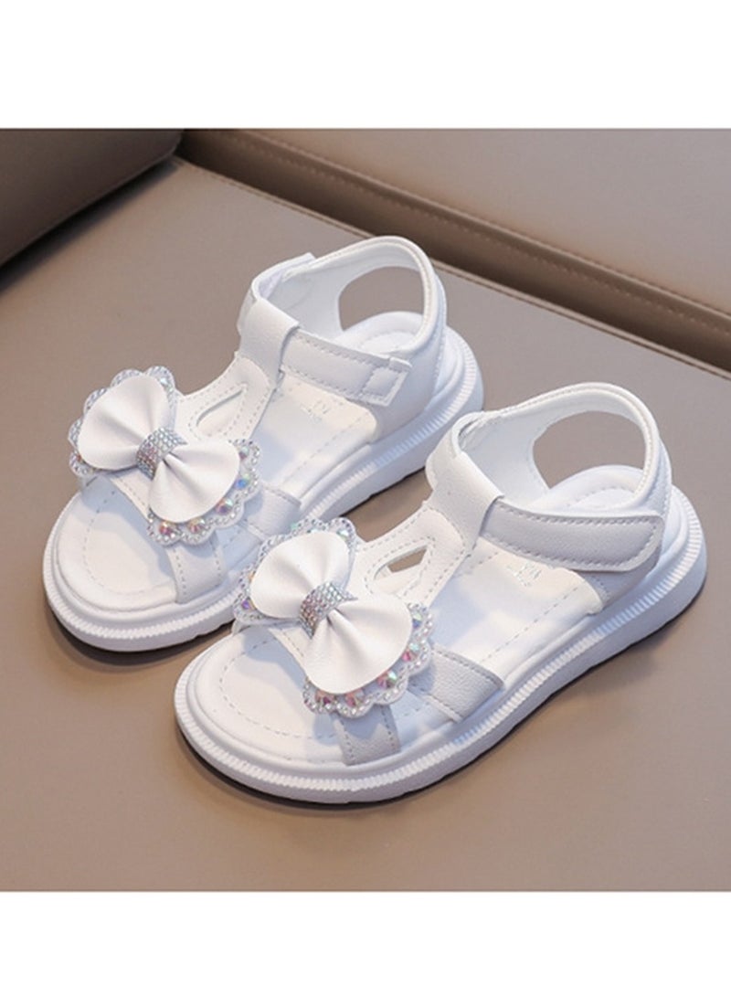 Girls Sandals Summer Children Princess Sandals Student Soft Sole Little Girl Velcro Ultra Light Shoes - Image 5