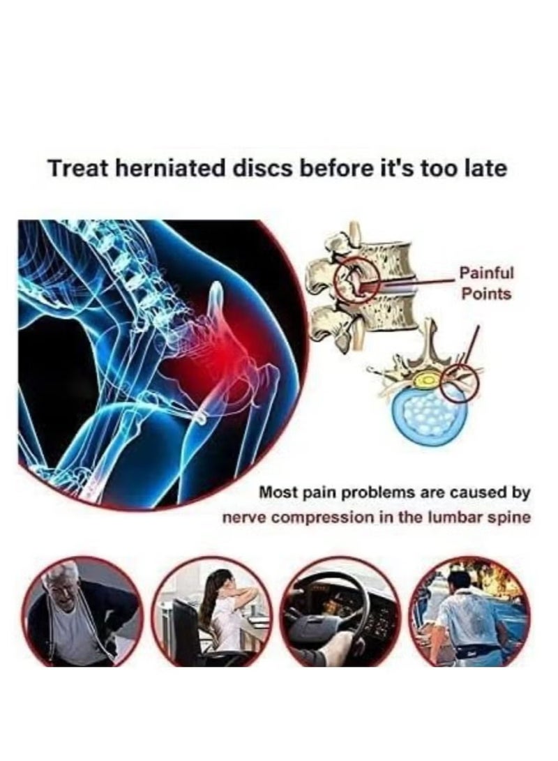 أبغار 2 قطعة بخاخ جل بارد للعمود الفقري القطني ، بخاخ جل ضغط بارد لتخفيف آلام الركبة ، منتجات تخفيف آلام الظهر ، بخاخ تخفيف آلام المفاصل العشبية الطبيعية 30 مل * 2 - Image 4