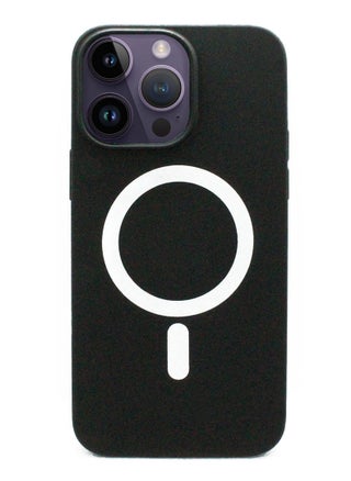 iPhone 14 Pro Max MagFix Magnetic Case | Supports Mag-Safe Wireless Charging | Premium Soft Silicone Case/Cover Designed for iPhone 14 Pro Max (6.7-Inch) 2022- Black - pzsku/Z1FA2A458A827B84D467EZ/45/_/1667315898/5cb0f164-21b7-4b99-8df9-3f97d4fb6c80