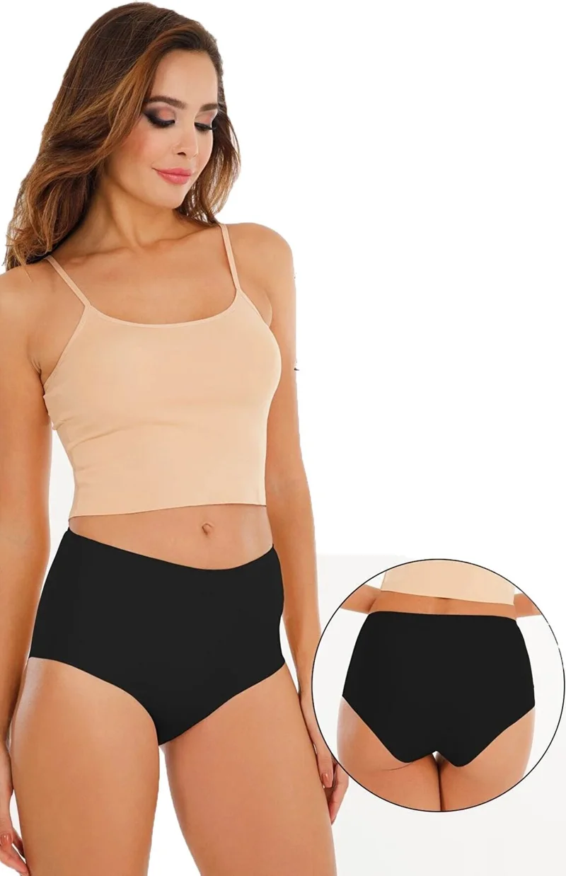 Hepsine Rakip Rivaling All 5 Women's Non-marking High Waist Laser Cut Panties