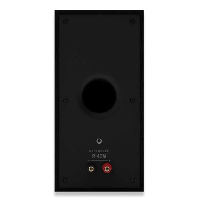 Klipsch Reference Next-Generation R-40M Horn-Loaded Bookshelf Speakers With 4 Spun-Copper Woofers For Best-In-Class Home Theater Sound In Black - Image 2