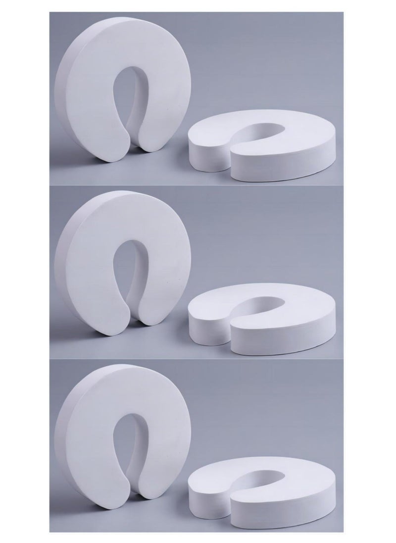 High Quality 6 PCS Door Pinch Guards Baby Safety Protective Equipment Ultra Soft Foam Fashion Design Baby Products Baby Finger Protector
