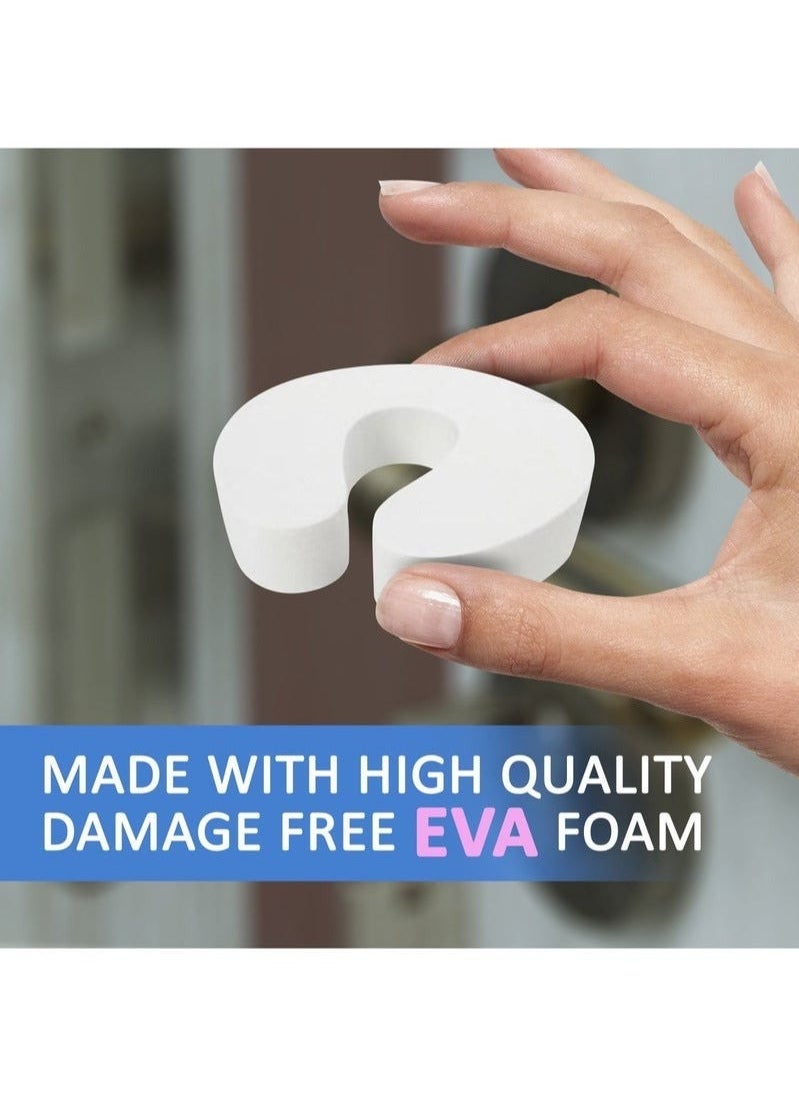High Quality 6 PCS Door Pinch Guards Baby Safety Protective Equipment Ultra Soft Foam Fashion Design Baby Products Baby Finger Protector